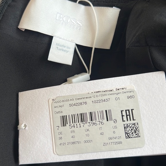 BOSS Dettia Short Sleeve Sequin Shift Dress NWT - Picture 13 of 13